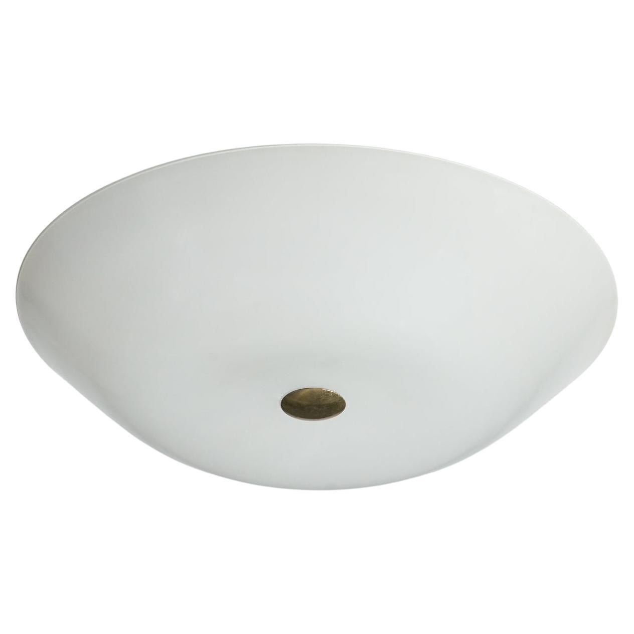 Glass Flush Mount, Lisa Johansson-Pape, Orno Oy, 1950s