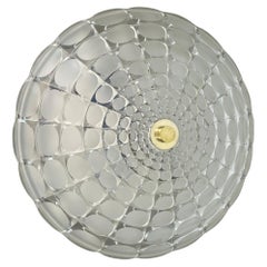 Glass Flushmount Wall Light  PEILL and PUTZLER Lights attrib., Germany, 1970s