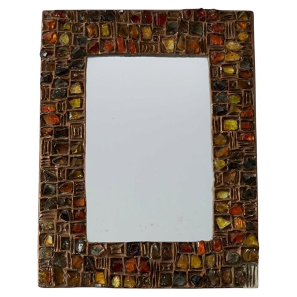 Glass French Mirror
