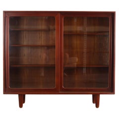 Libreria/vetrina di Harry Ostergaard in teak, 1960 ca.