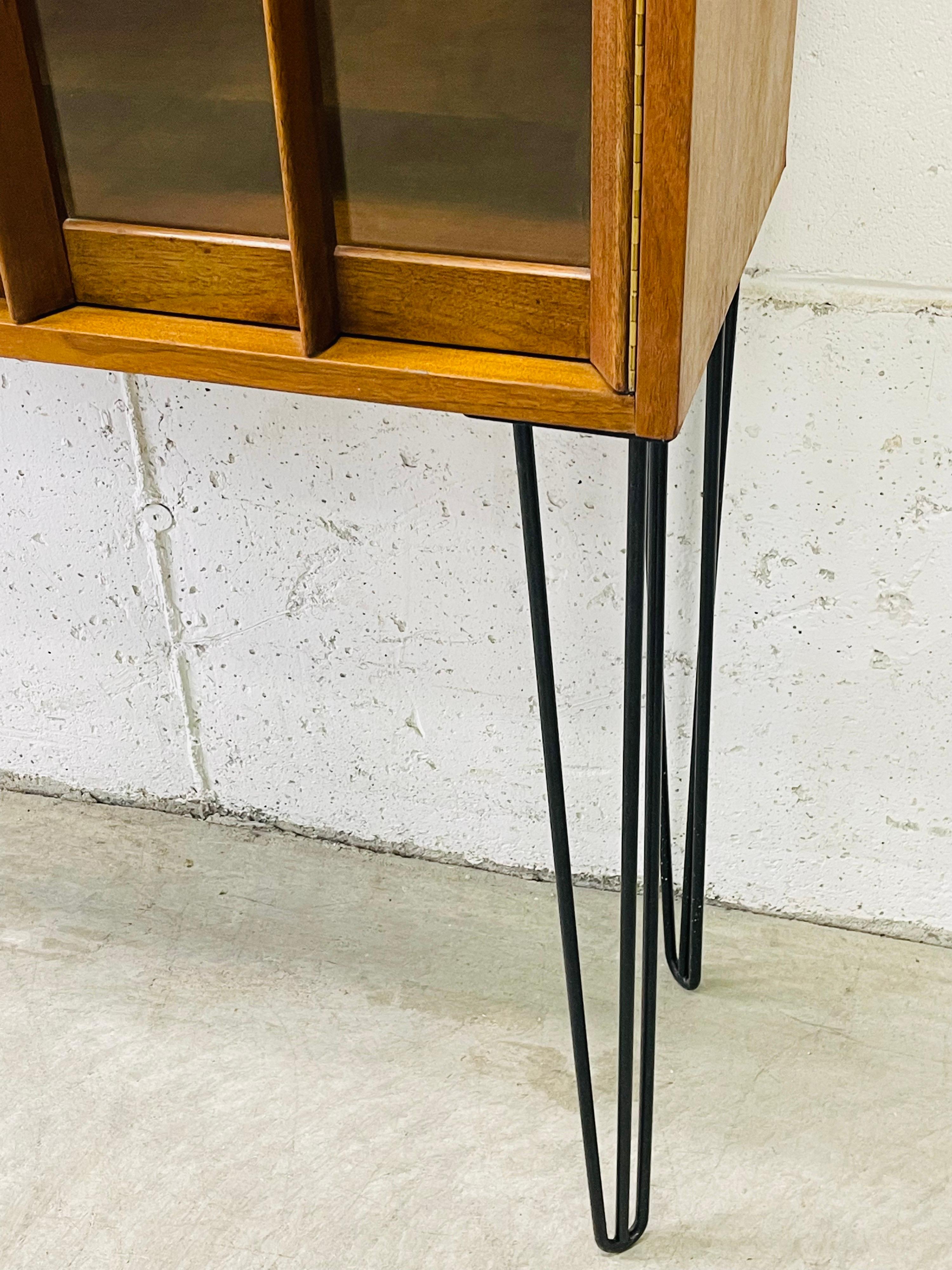 cintage hairpin leg hutch