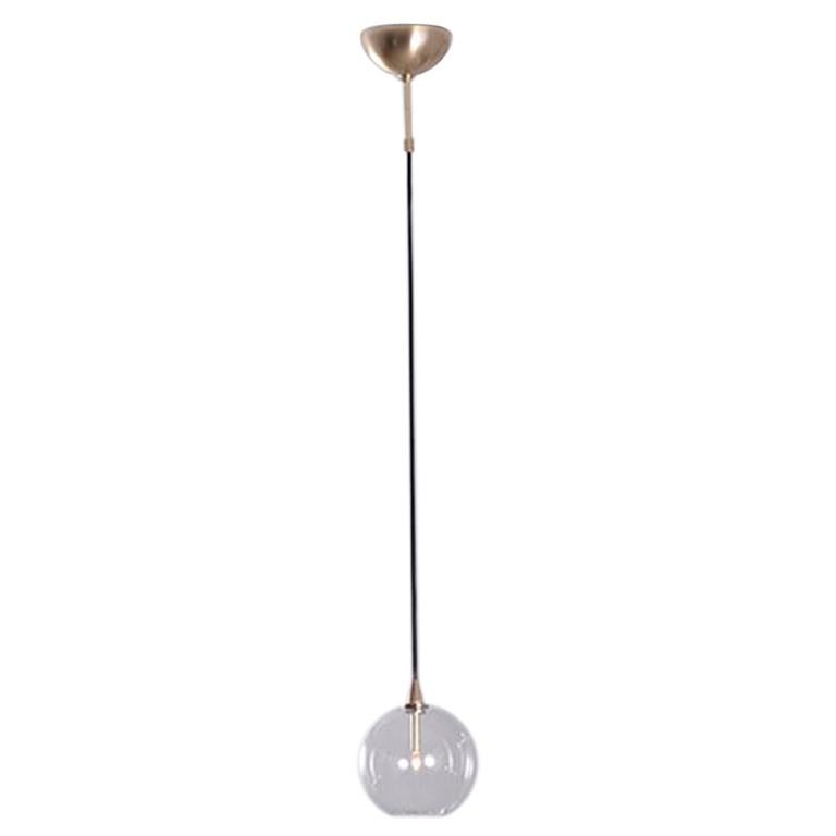 Glass Globe 25 Pendant Light by Schwung For Sale