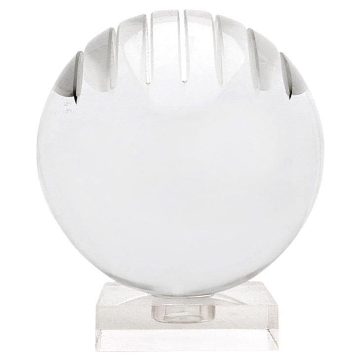 Glass Globe by Alfredo Barbini for Oggetti For Sale