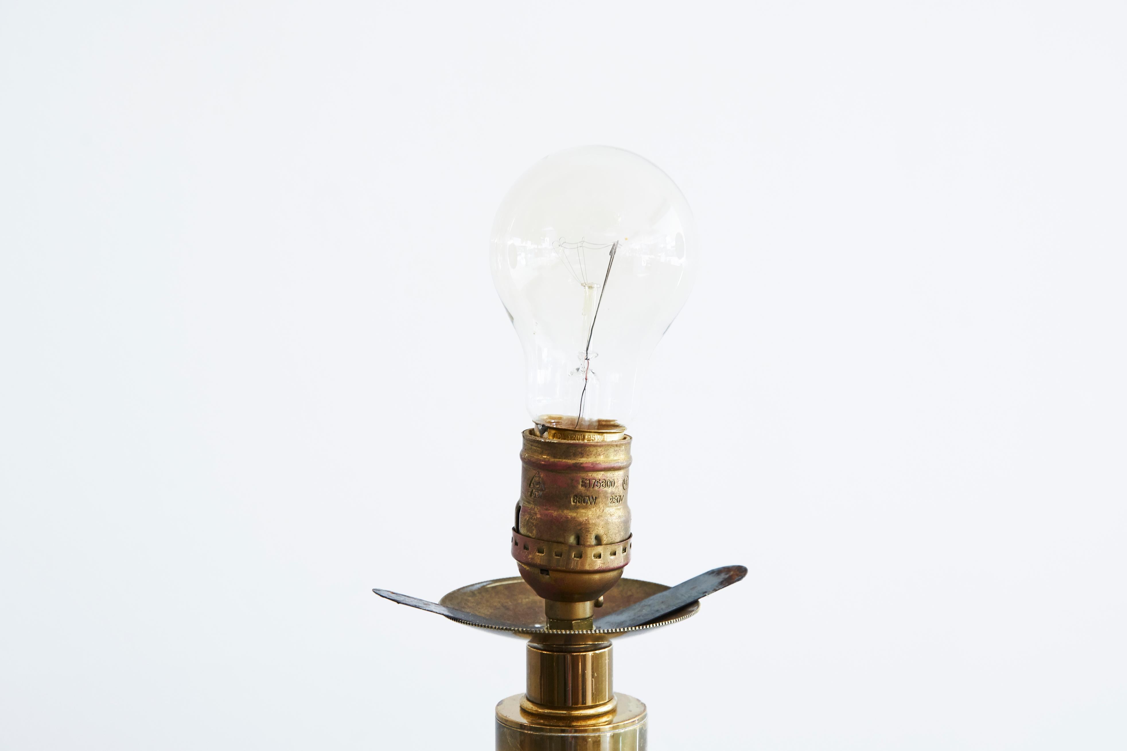 Glass Globe Table Lamp  3