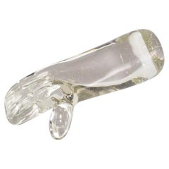 Glass Hand Sculpture