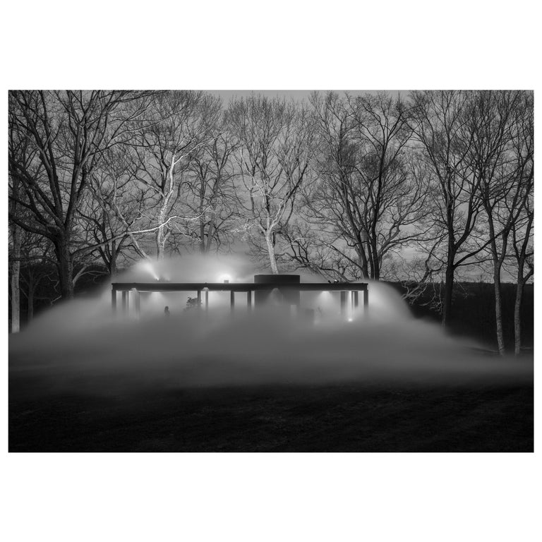 Glass House, Veil, 2014 Photograph by Richard Barnes For Sale