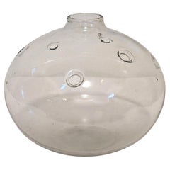 Glass "Hull" Vase by Michael Bang, Holmegaard