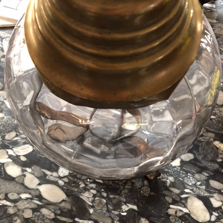 Antique Glass Candy Jars on Iron Stands For Sale at 1stDibs antique candy jars, vintage glass