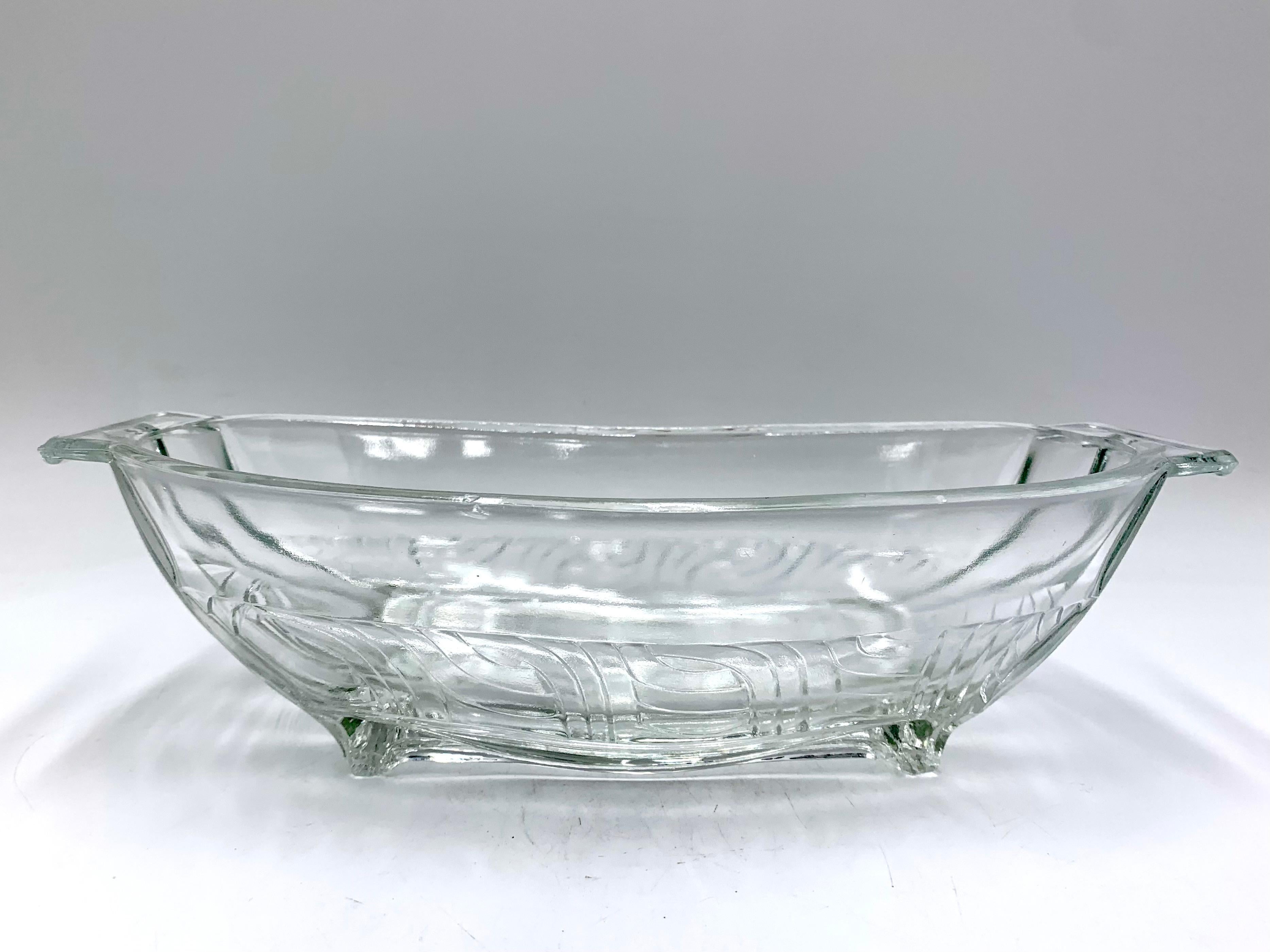 Glass Jardiniere In Good Condition For Sale In Chorzów, PL