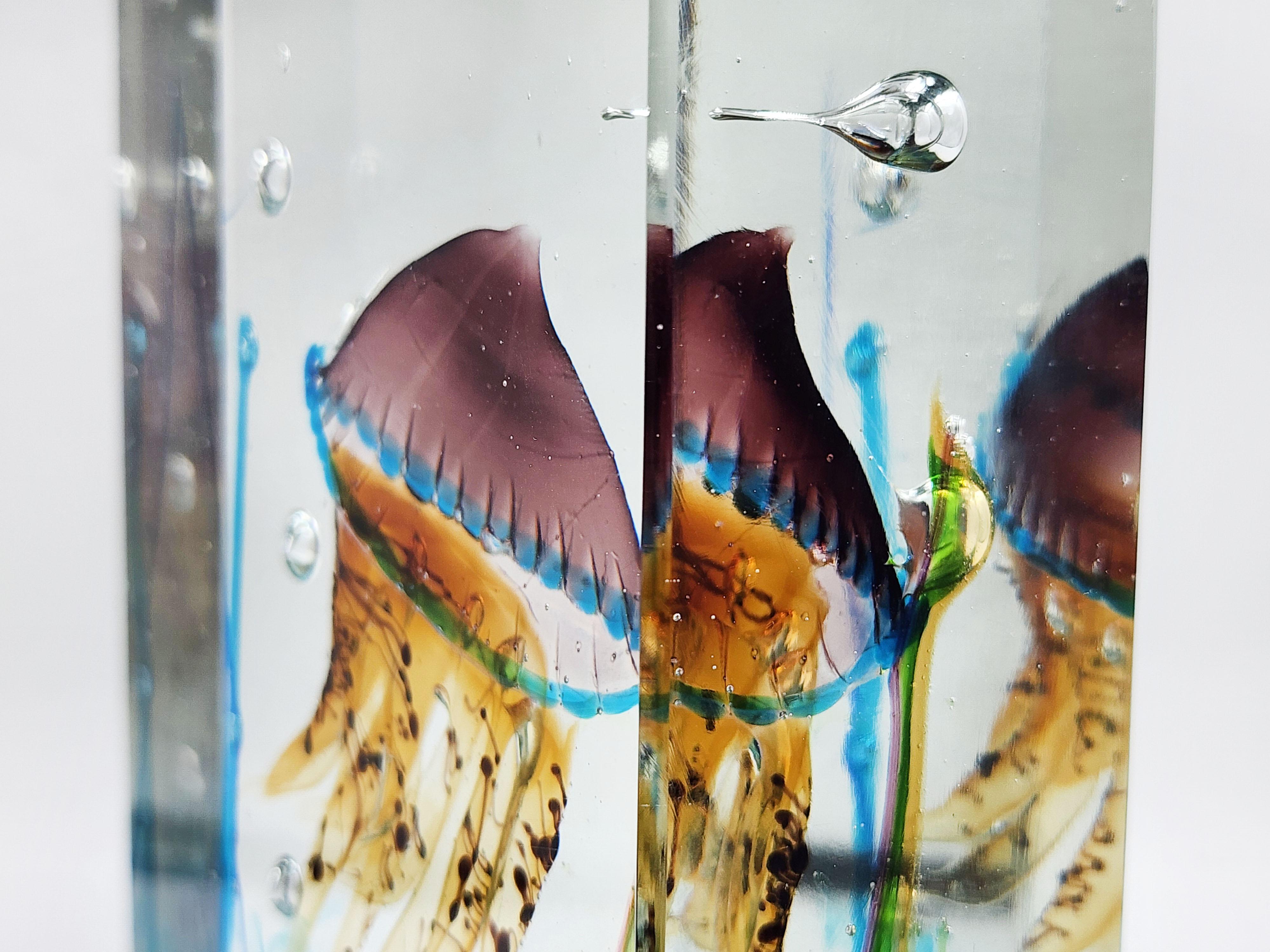 Acquario di meduse in vetro di Alfredo Barbini In condizioni buone in vendita a Autonomous City Buenos Aires, CABA