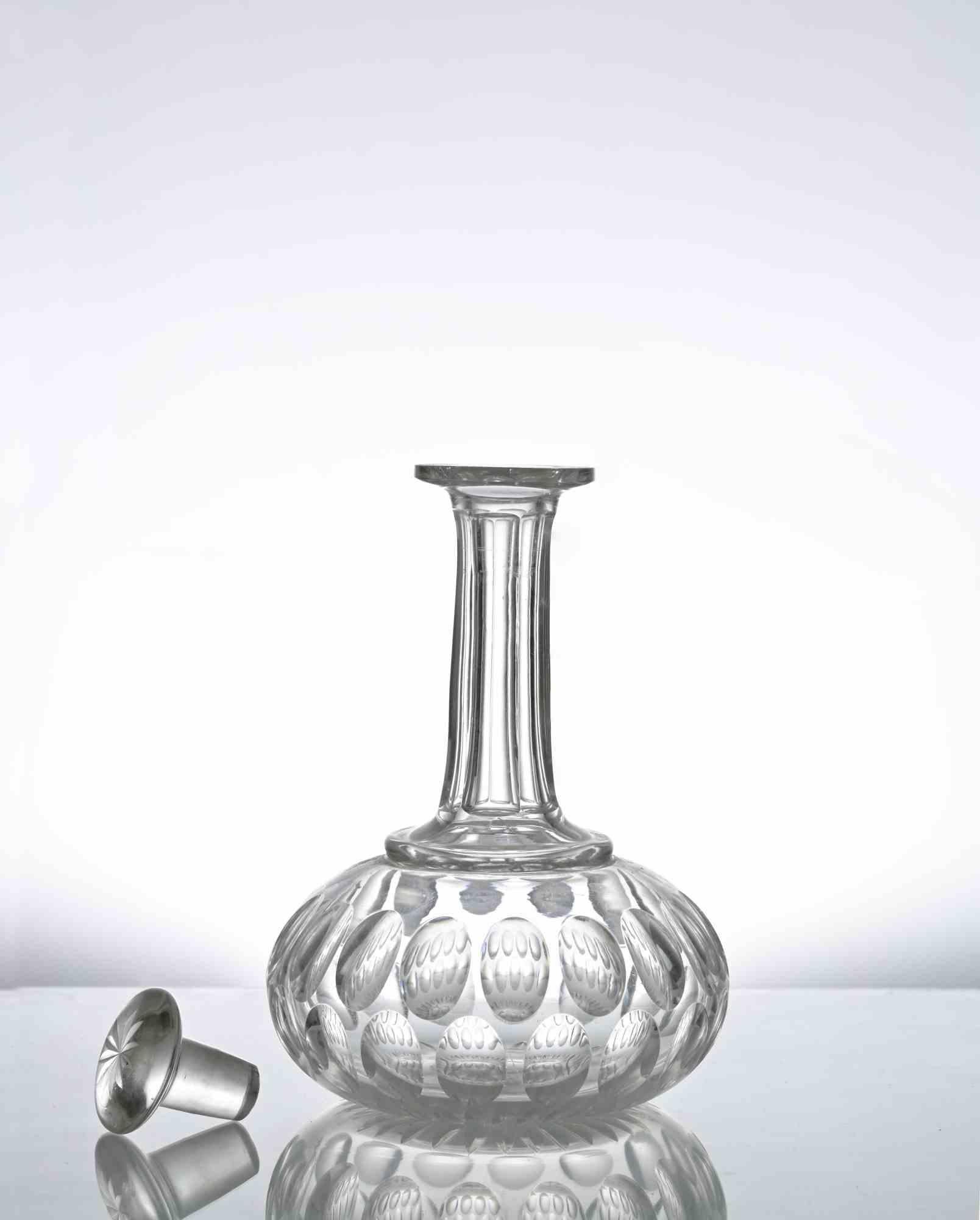 Italian Glass Jug, italy, 1970s For Sale