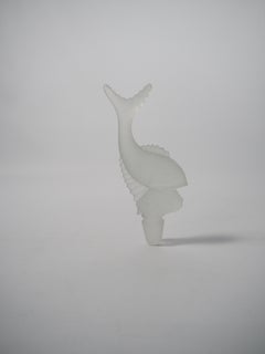 Glass Koi Fish Wine Decanter Bottle Stopper