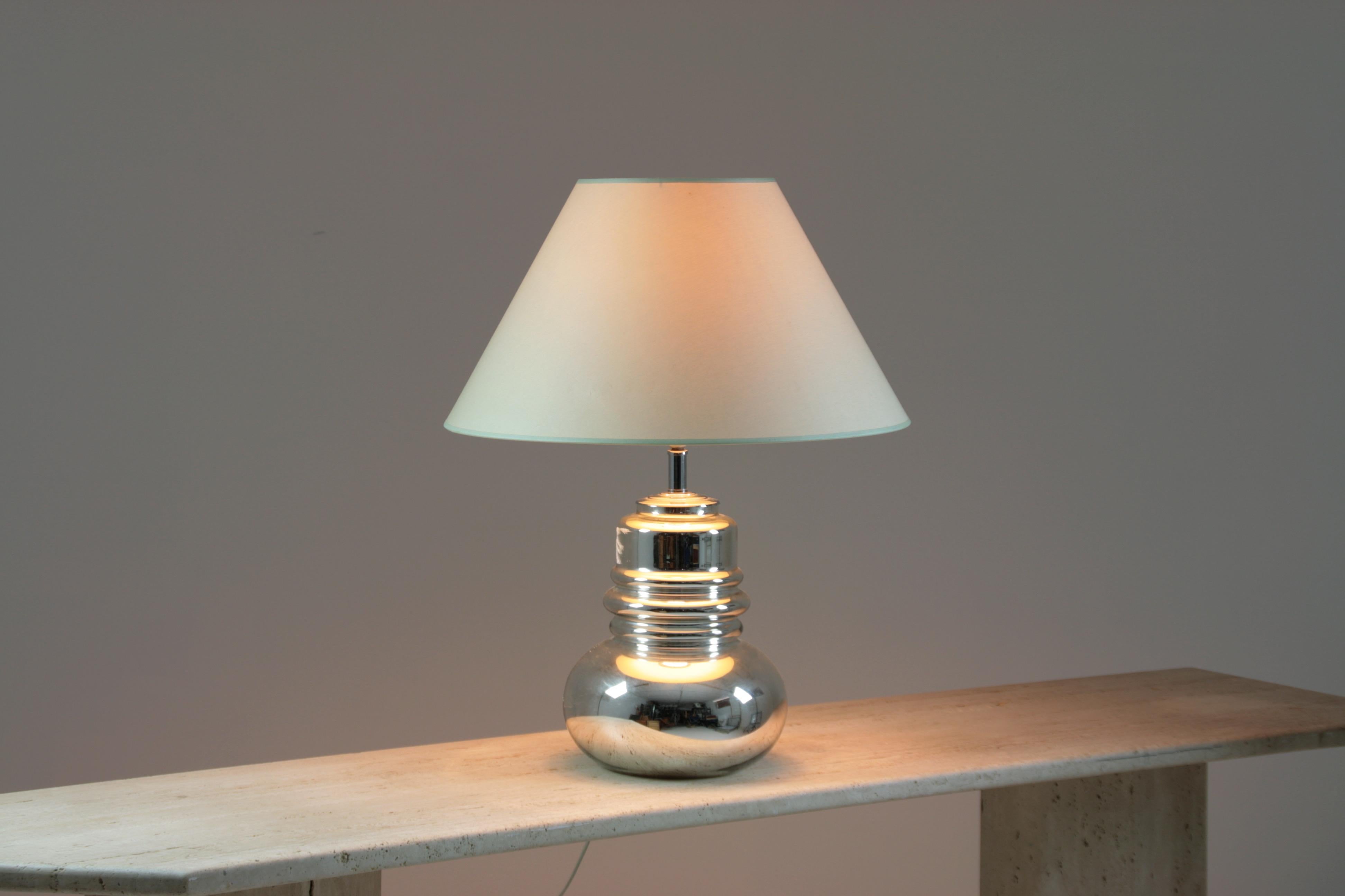 20ième siècle Lampe en verre, 1970 en vente