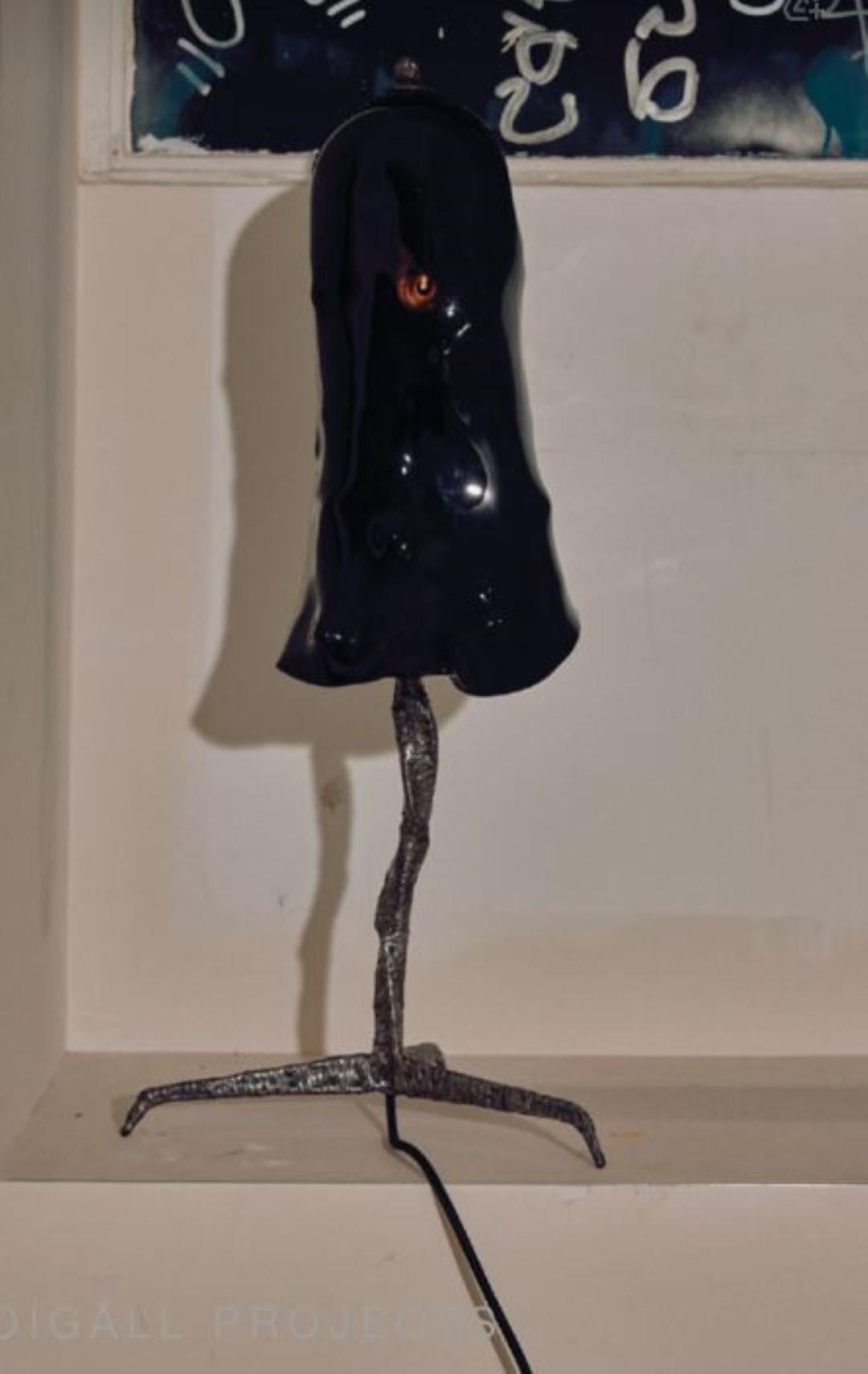 Australian Glass Lamp 4 by Michael Gittings For Sale