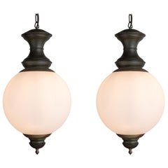 Glass Lantern by Luigi Caccia Dominioni for Azucena