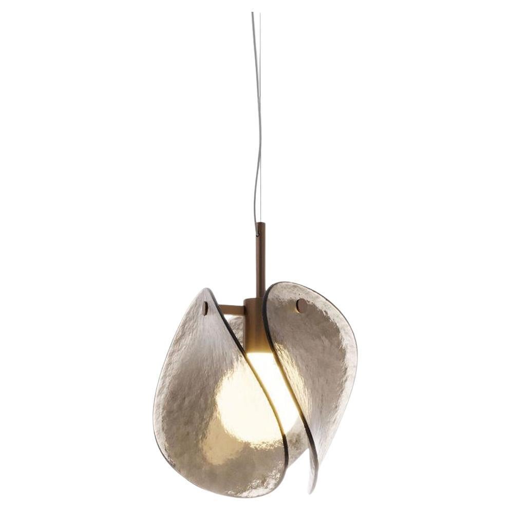 Suspension feuilles de verre