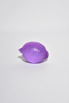 Glass Lemon in Lilac