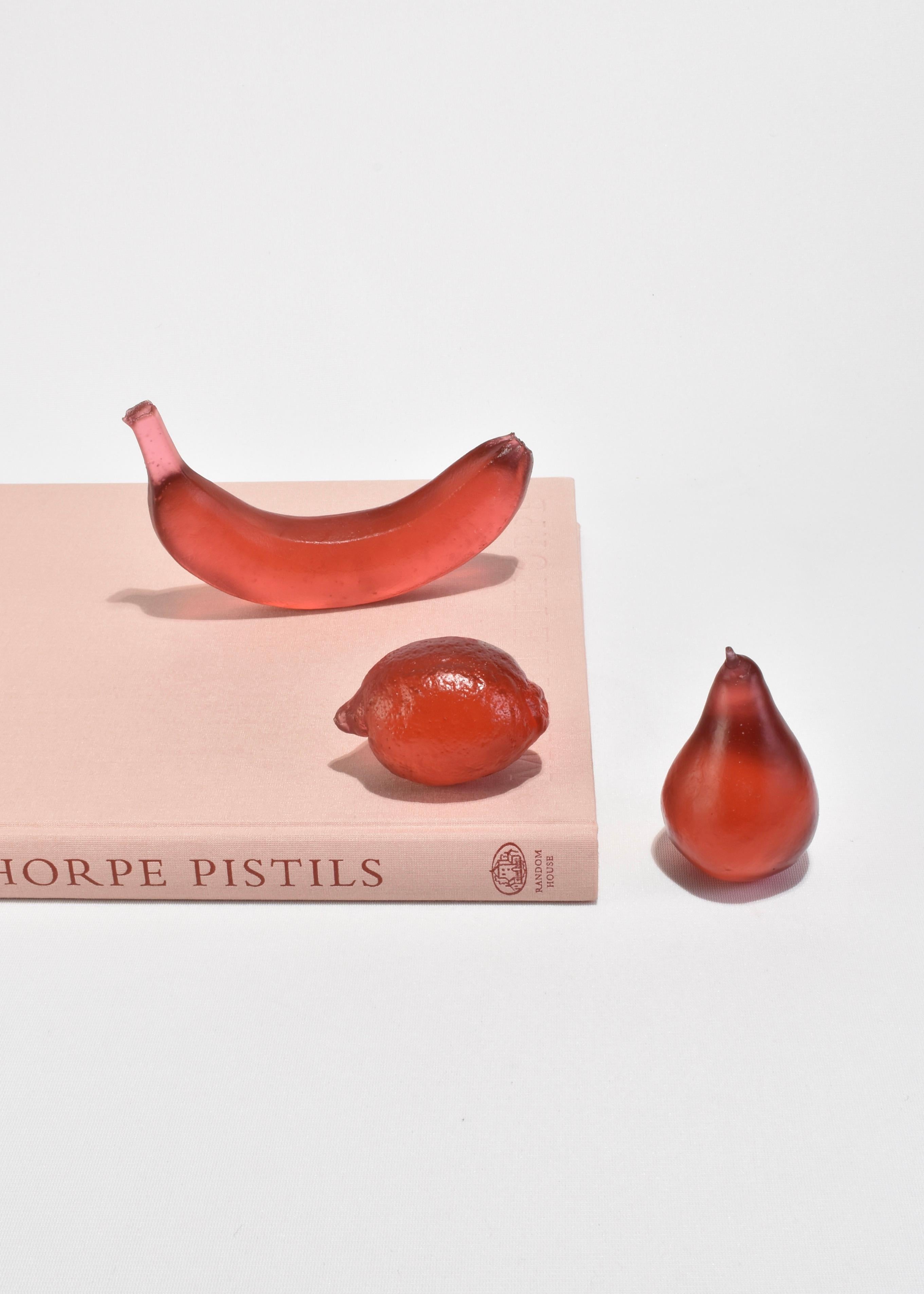 Glas Zitrone in Rubin (21. Jahrhundert und zeitgenössisch) im Angebot
