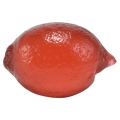 Glass Lemon in Ruby