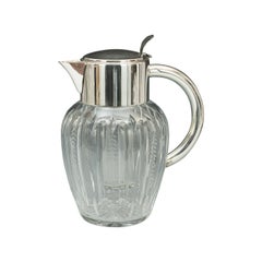 Glass Lemonade Jug with Removable Ice Tube