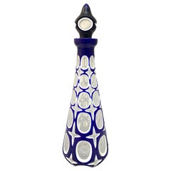 Glass Liqueur Bottle, 1860s