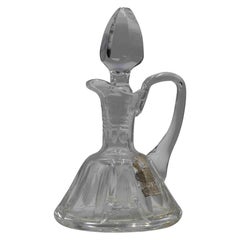 Aceitera de cristal, años 70
