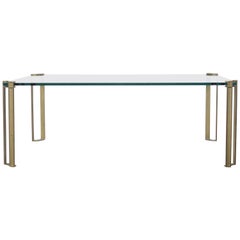 Glass Low Table by Peter Ghyczy, 1970s