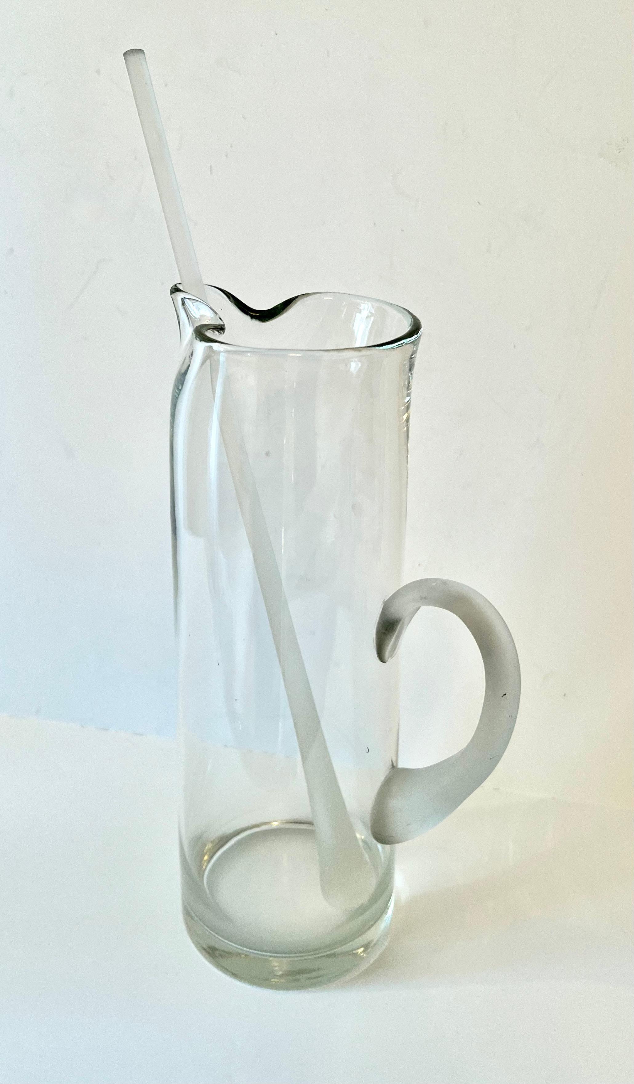 glass martini pitchers