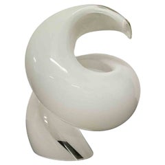 Glass "Metaforma" Table Lamp by Gianmaria Potenza for La Murrina , Italy, 1974