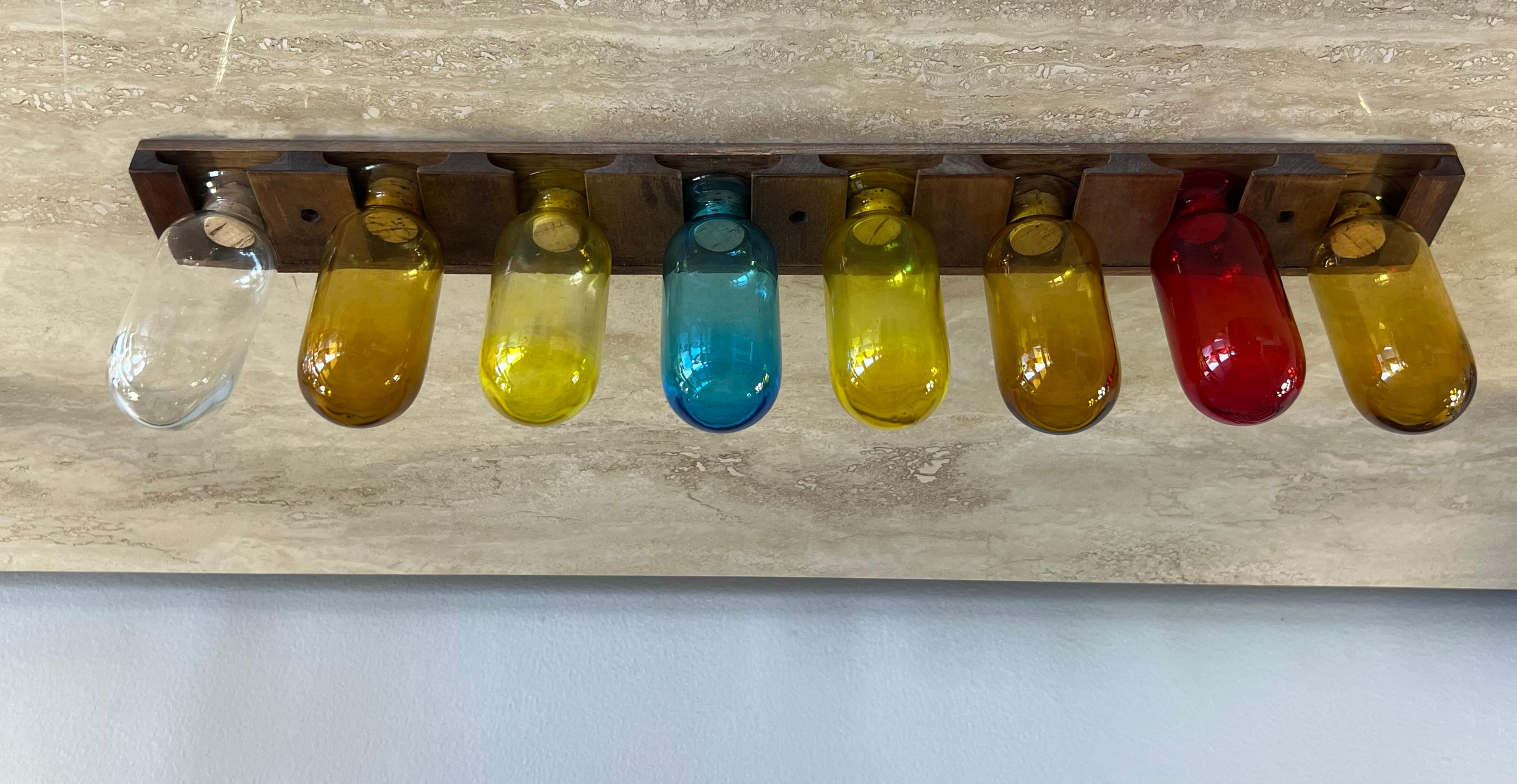Glass Mid Century Modern Spice Rack Japan For Sale 1