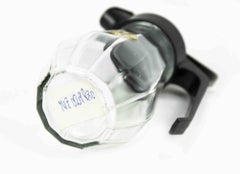 Glass Milk Jug, Italy, 1980s