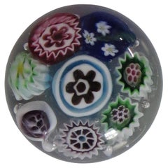 Glass Millefiori Miniature Paperweight by Murano, Italy, circa 1950s