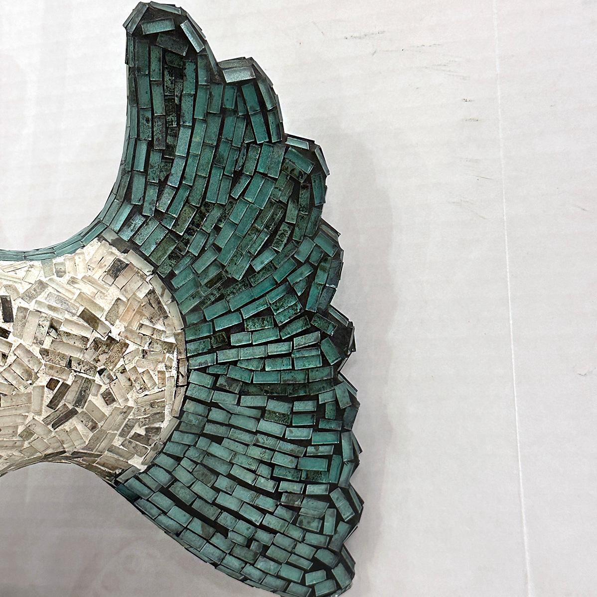 Glass Mosaic Lamp In Good Condition For Sale In New York, NY
