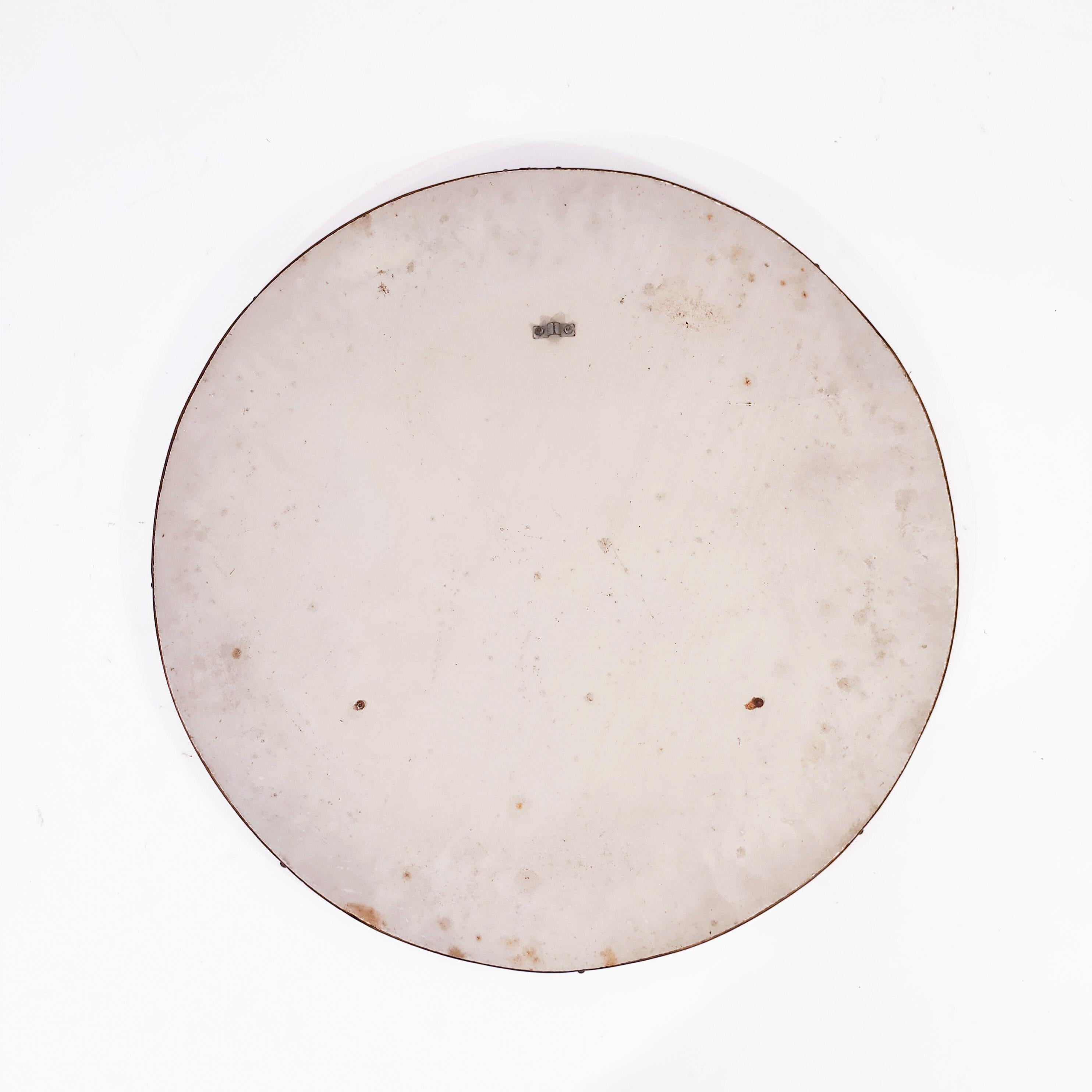 Verre Miroir en mosaïque de verre Sunburst, Espagne, années 1960 en vente