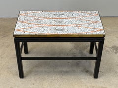 Glass Mosaic Table by Harry Burger