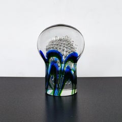 Briefbeschwerer aus Glas von Goran Warff für Kosta Boda, Seltener Fund