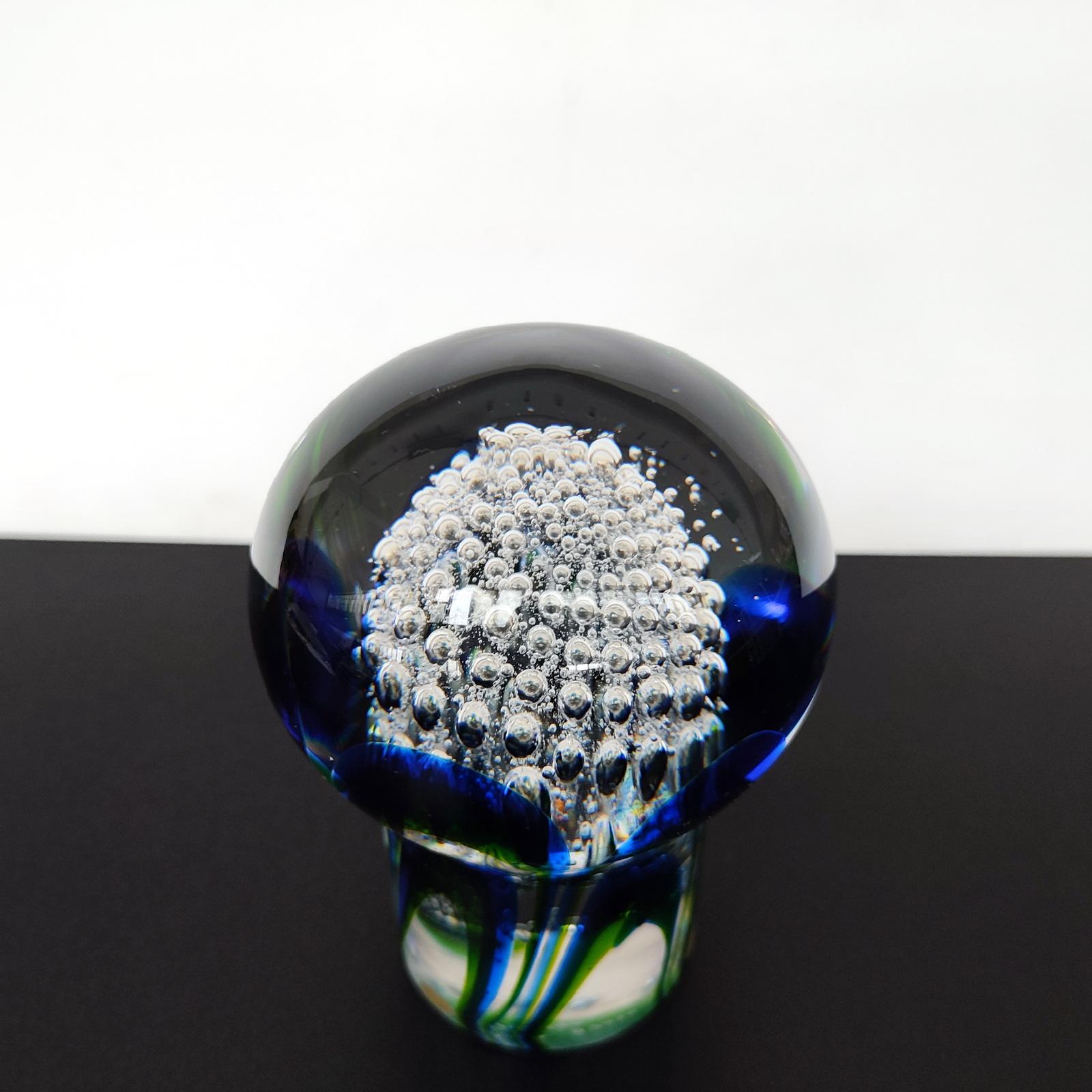 Swedish Glass Paperweight by Goran Warff for Kosta Boda, Rare Find - FREE SHIPPING For Sale