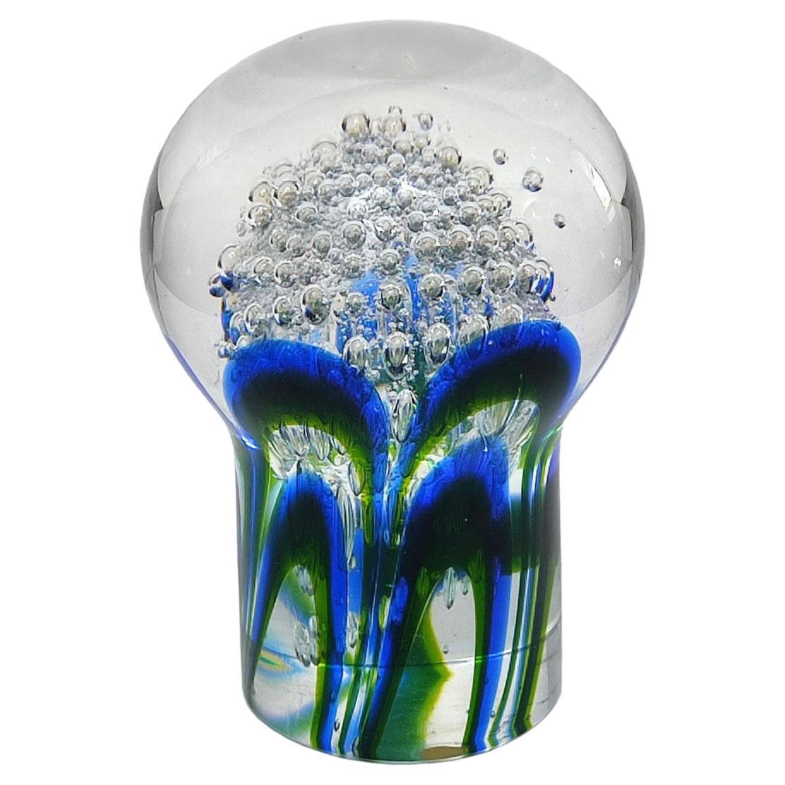 Glass Paperweight by Goran Warff for Kosta Boda, Rare Find - FREE SHIPPING For Sale