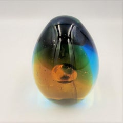 Glass Paperweight from Bohemia. 1960 - 1970