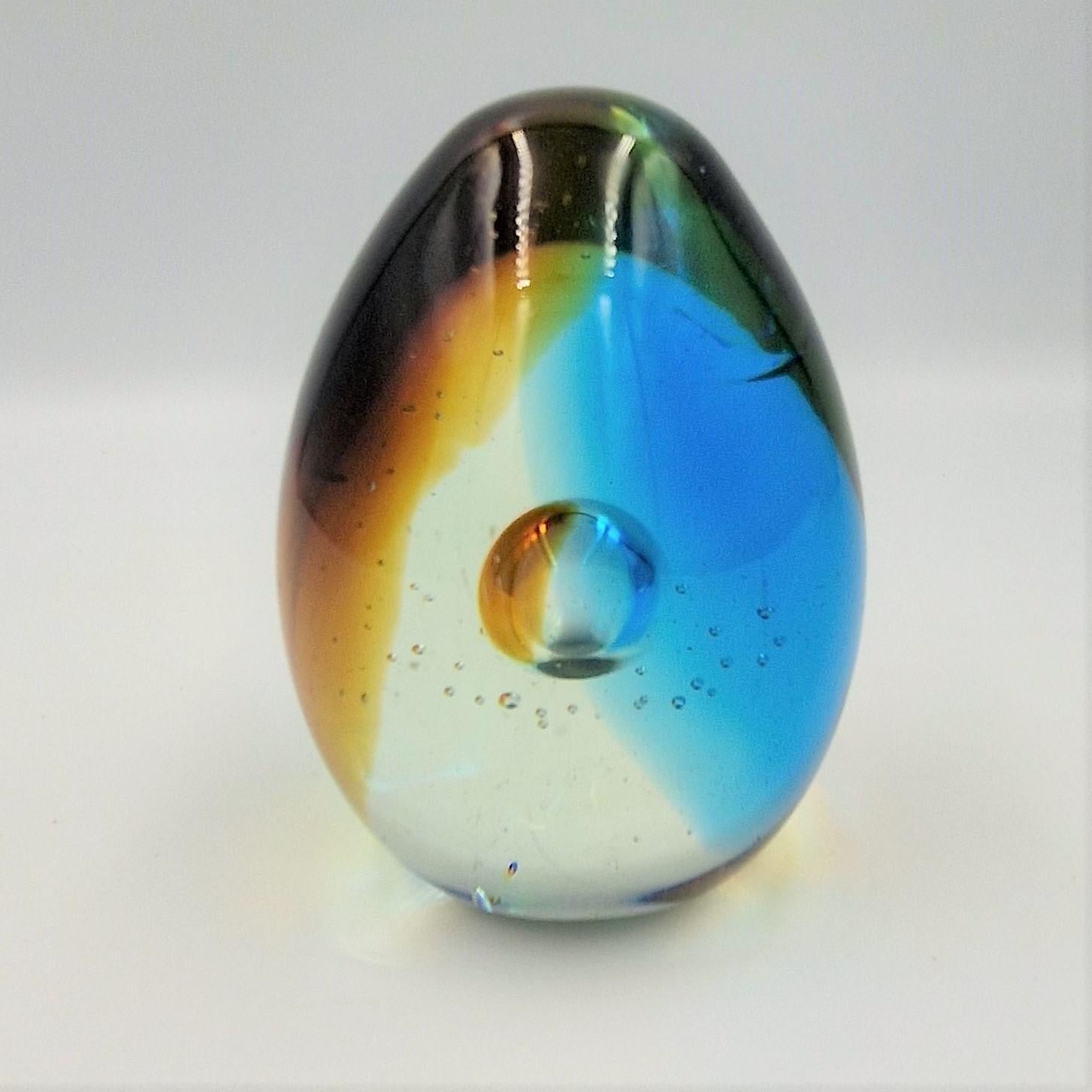 Czech Glass Paperweight from Bohemia. 1960 - 1970 For Sale