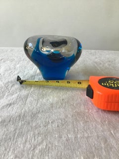 Glass Paperweight Signed Joel Philip Myers 1968