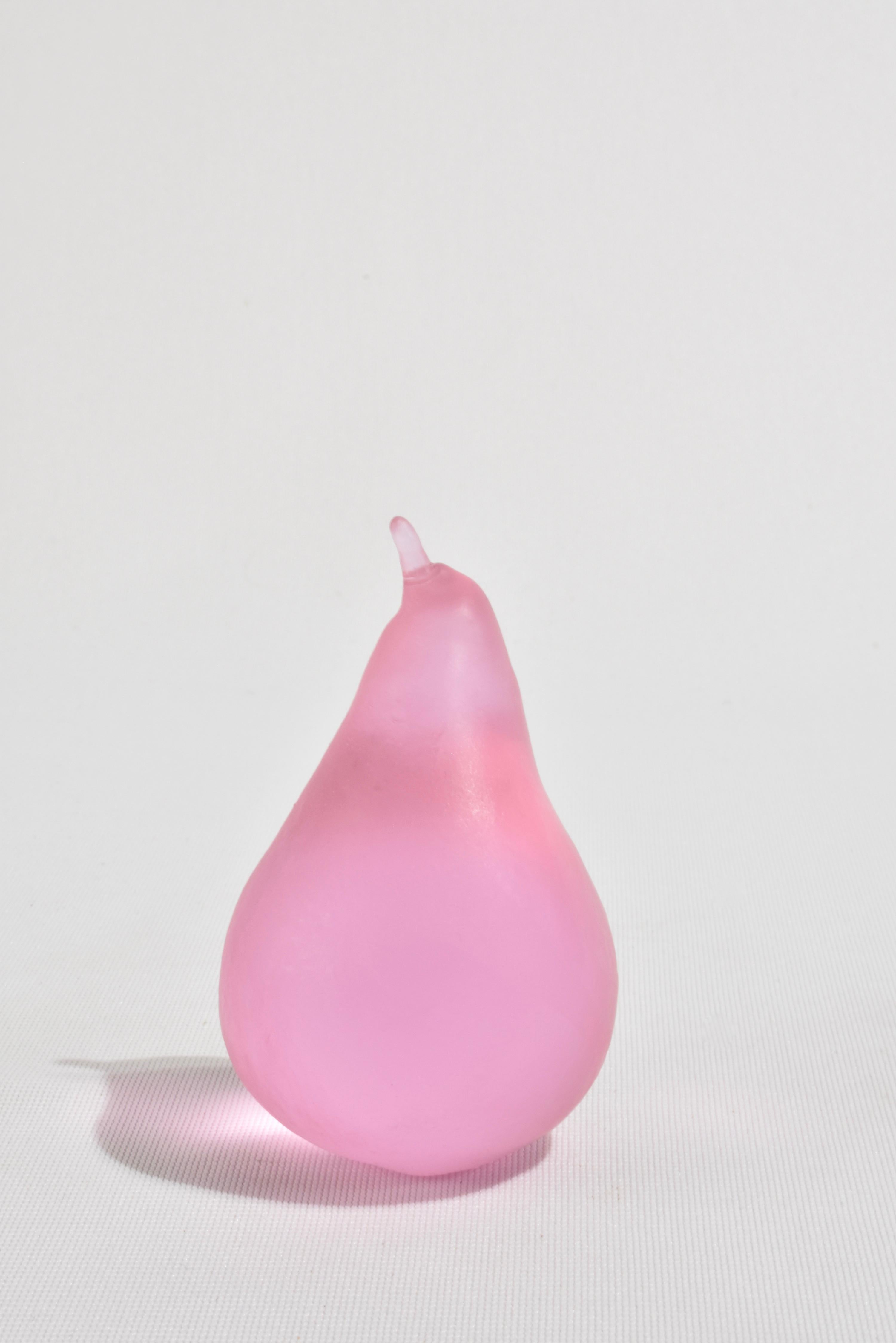 Pera di vetro in rosa In condizioni Nuovo in vendita a Richmond, VA