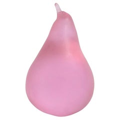 Glass Pear in Pink