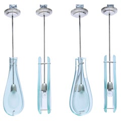 Glass Pendandt by Max Ingrand for Fontana Arte