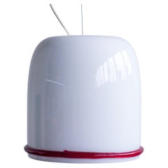 Vintage Glass Pendant by Ettore Sottsass for Vistosi
