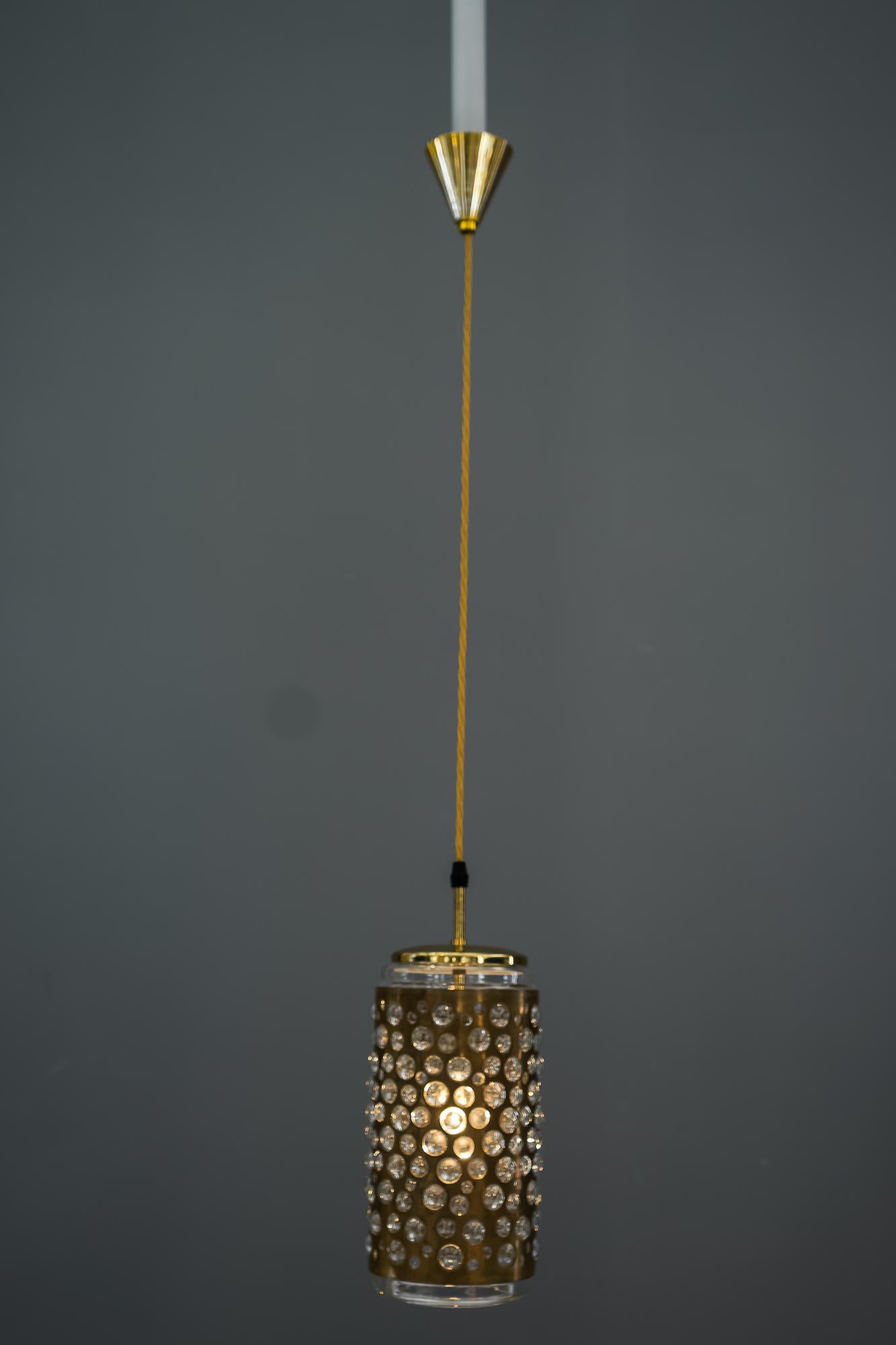 Glass Pendant by Limburg, 1960s 7