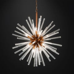 Glass Pendant Lamp by Aver