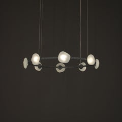 Glass Pendant Lamp by Aver