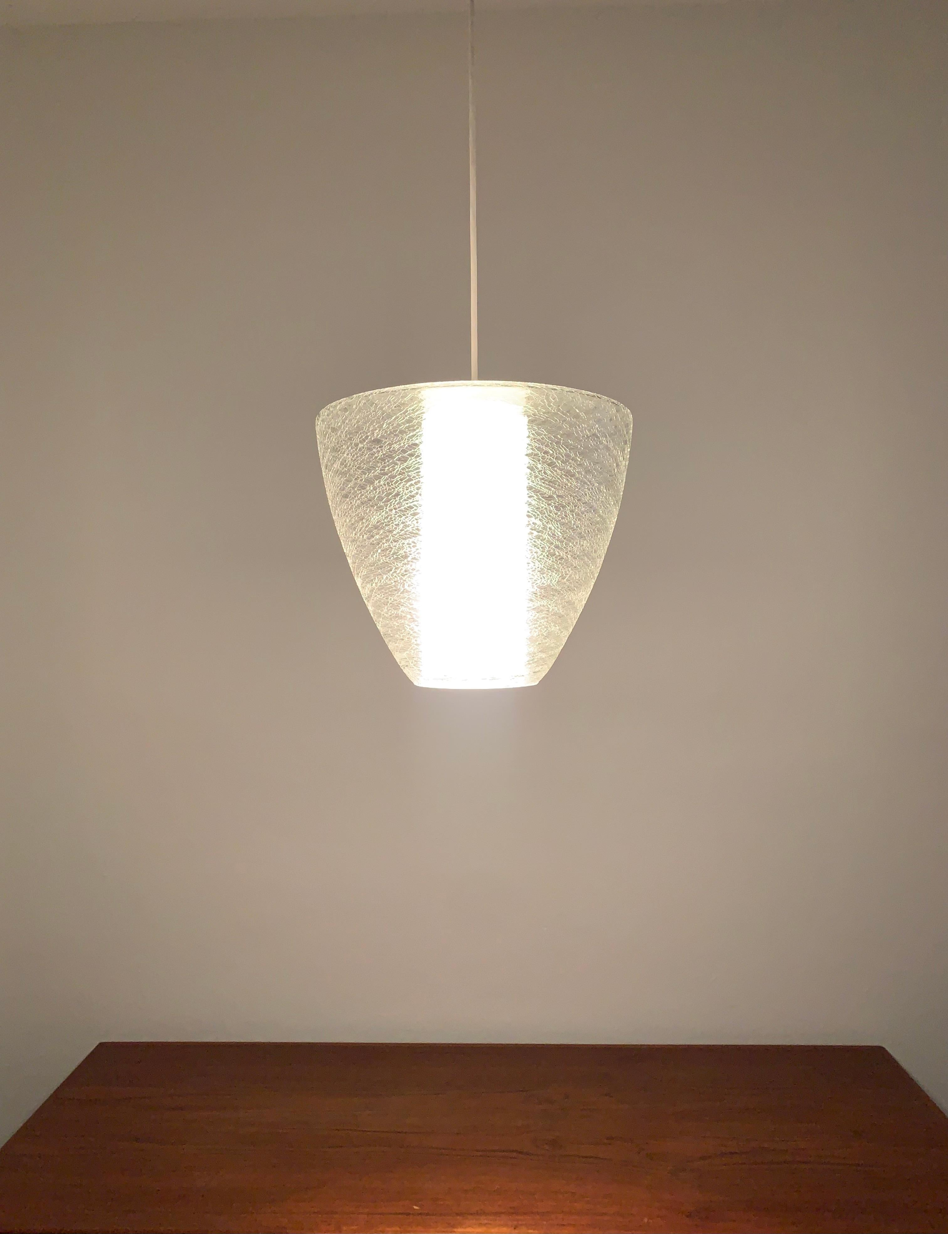 Glass pendant lamp by Doria 2