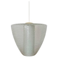 Glass pendant lamp by Doria